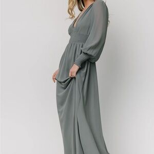 Baltic Born Long Sleeve Gray Dress